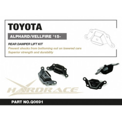 Alphard vellfire 3rd 2015-2023 Toyota Rear Damper Lift Kit Hardrace