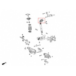 Alphard vellfire 3rd 2015-2023 Toyota Rear Damper Lift Kit Hardrace