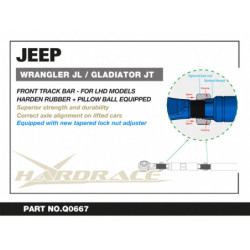 Gladiator JT 2019-present Jeep Front Track Bar Hardrace