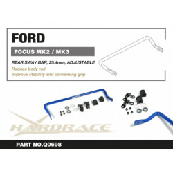 Focus MK2 Ford Barre antiroulis arrière Hardrace