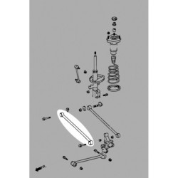 RX 1st XU10 1998-2003 Lexus Rear Lateral Front Bras Hardrace