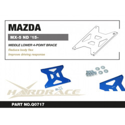 MX-5 MIATA 4th ND 2015- Mazda Middle Lower Brace Hardrace