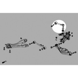 Odyssey usdm 3rd RL3 4 2005-2010 Honda Rear Upper Kit carrossage Hardrace