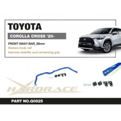 Corolla cross XG10 2020-Present Toyota Barre antiroulis avant Hardrace