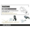 Jimny 4th 2018-present Suzuki Front Panhard Rod Extension Bracket Hardrace