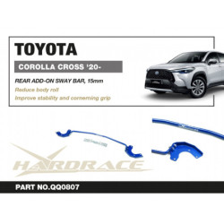Corolla cross XG10 2020-Present Toyota Rear Add-on Barre antiroulis Hardrace