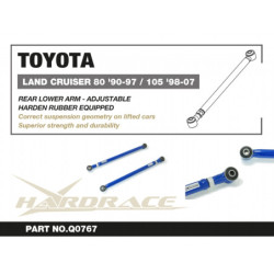 Land cruiser J80 1990-1997 J105 1998-2007 Toyota Bras inférieur arrière - Adjustable Hardrace