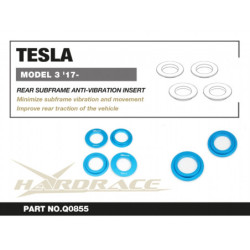 MODEL 3 2017-present Tesla Rear Subframe Anti-vibration Insert Tesla Model 3 Hardrace
