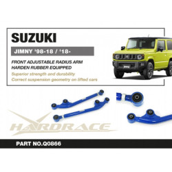 Jimny 4th 2018-present Suzuki Front Adjustable Radius Bras Hardrace