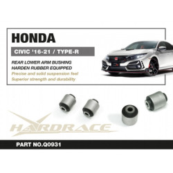 Civic 10th Honda Bras inférieur arrière silentbloc Hardrace