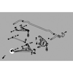 S2000 AP1 2 Honda Bras inférieur arrière silentbloc Hardrace