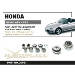 S2000 AP1 2 Honda Bras inférieur arrière silentbloc Set Hardrace