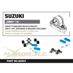 Jimny 4th 2018-present Suzuki Front Stabilizer Relocation Kit Hardrace