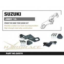 Jimny 4th 2018-present Suzuki Front Tow Hook Kit Hardrace