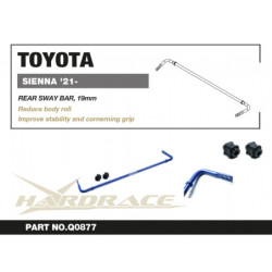 Sienna 4th XL40 2021-present Toyota Barre antiroulis arrière Hardrace