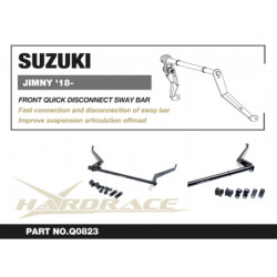 Jimny 4th 2018-present Suzuki Front Quick Disconnect Barre antiroulis Hardrace
