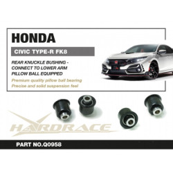 Civic 10th TYPE-R Honda Fusée arrière silentbloc - Connect To Bras inférieur Hardrace