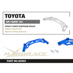  2020-present Toyota Front Subframe Brace Hardrace