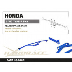 Civic 10th TYPE-R Honda Rear Subframe Brace Hardrace