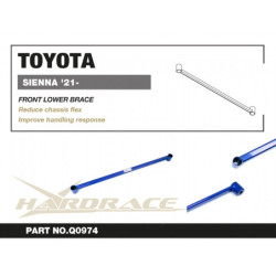 Sienna 4th XL40 2021-present Toyota Front Lower Brace Hardrace