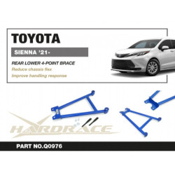 Sienna 4th XL40 2021-present Toyota Rear Lower Brace Hardrace