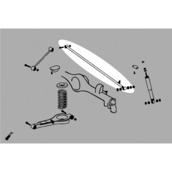 Fortuner 2004-2015 Toyota Rear Adjustable Panhard Rod Hardrace