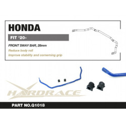 Fit jazz 4th Honda Barre antiroulis avant Hardrace