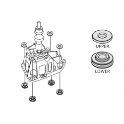 Yaris vitz GR GXPA16 MXPA12, 2020-present Toyota Shifter Assembly Mounting silentbloc Hardrace