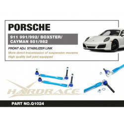 Boxster cayman 981 Porsche Front Adj. Stabilizer Link Hardrace