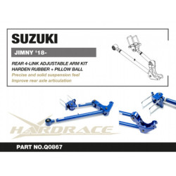 Jimny 4th 2018-present Suzuki Rear 4-link Bras Kit Hardrace