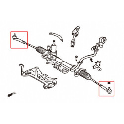 BRZ ZD8 Subaru Rc Biellette de direction End Hardrace