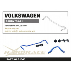 Caddy MK3 Volkswagen Barre antiroulis arrière Hardrace