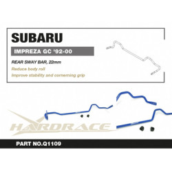Impreza 1st WRX GC GF GM 1992-2000 Subaru Barre antiroulis arrière Hardrace