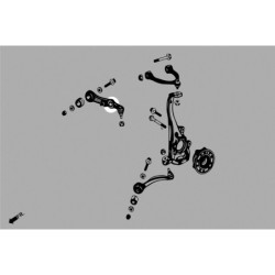 C-class W205 2015-2021 Mercedes-benz Bras inférieur avant silentbloc - Shock Hardrace