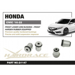 Civic 10th Honda Bras inférieur avant silentbloc Hardrace