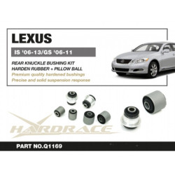 GS 3rd GRS19 2006-2011 Lexus Fusée arrière silentbloc Hardrace