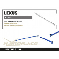 NX AZ20 2022-Present Lexus Rear Subframe Support Brace Hardrace