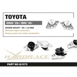 BRZ ZD8 Subaru Right + Left Side Support moteur Hardrace