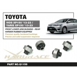 VIOS 3rd XP150 Toyota Bras inférieur avant silentbloc Hardrace
