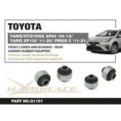 Yaris vitz 2nd XP90 NCP9x 2005~2014 Toyota Bras inférieur avant silentbloc Hardrace