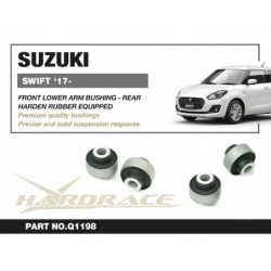 Swift 4th ZCx3 Suzuki Bras inférieur avant silentbloc Hardrace