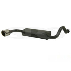 Silencieux d'échappement Acier Single (Civic 87-91 3dr CRX 87-93)