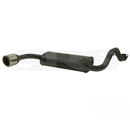 Silencieux d'échappement Acier Single (Civic 87-91 3dr CRX 87-93)