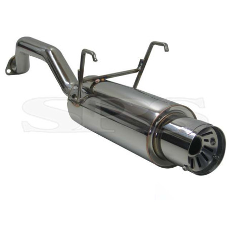 Silencieux d'échappement Inox G55 (Civic 91-01 3dr Del Sol)