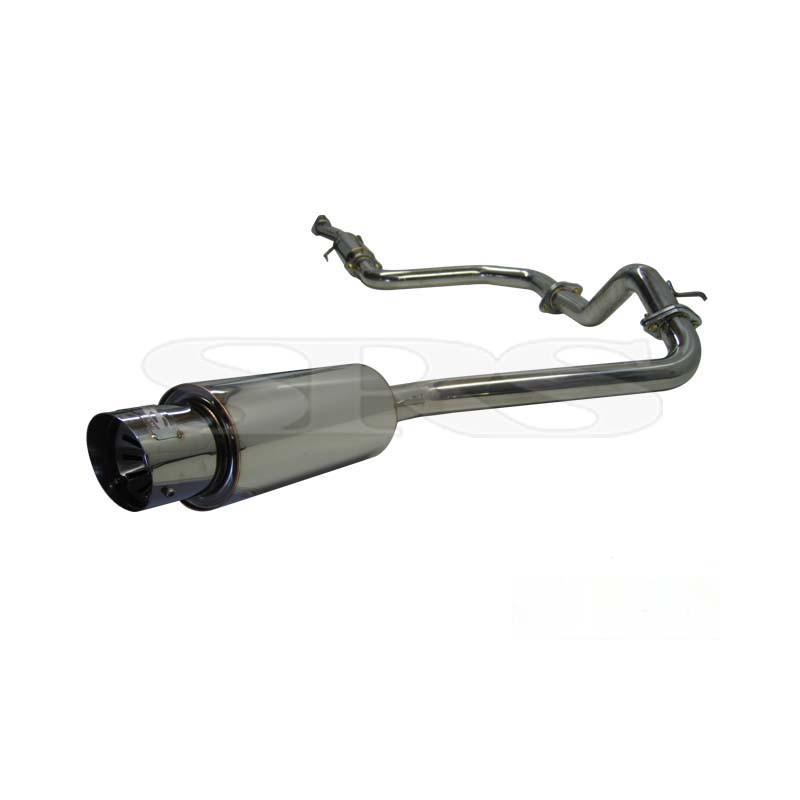 Demi-ligne catback Inox G55 (CRX 87-93)