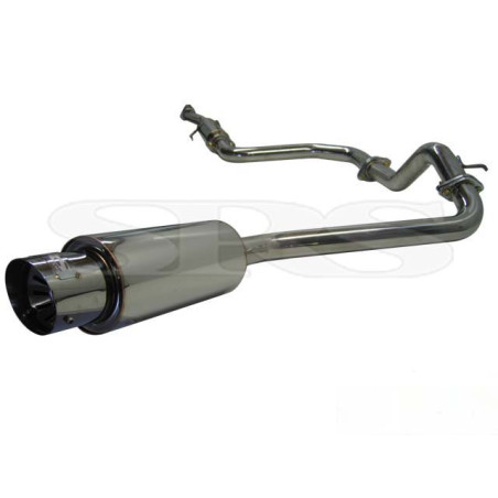 Demi-ligne catback Inox G55 (CRX 87-93)