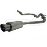 Demi-ligne catback Inox G55 (CRX 87-93)