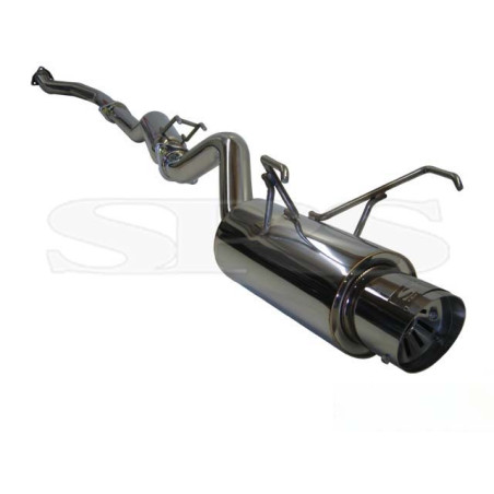 Demi-ligne catback Inox G55 (Civic 01-05 3dr Type R)