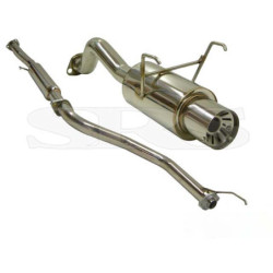 Demi-ligne catback Inox G55 (Civic 95-01 3dr)