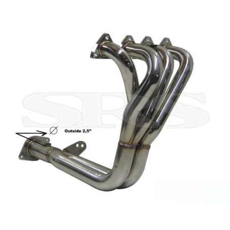 4-2-1 Collecteur inox 2.5 Inox (Honda B16A1-Engines)